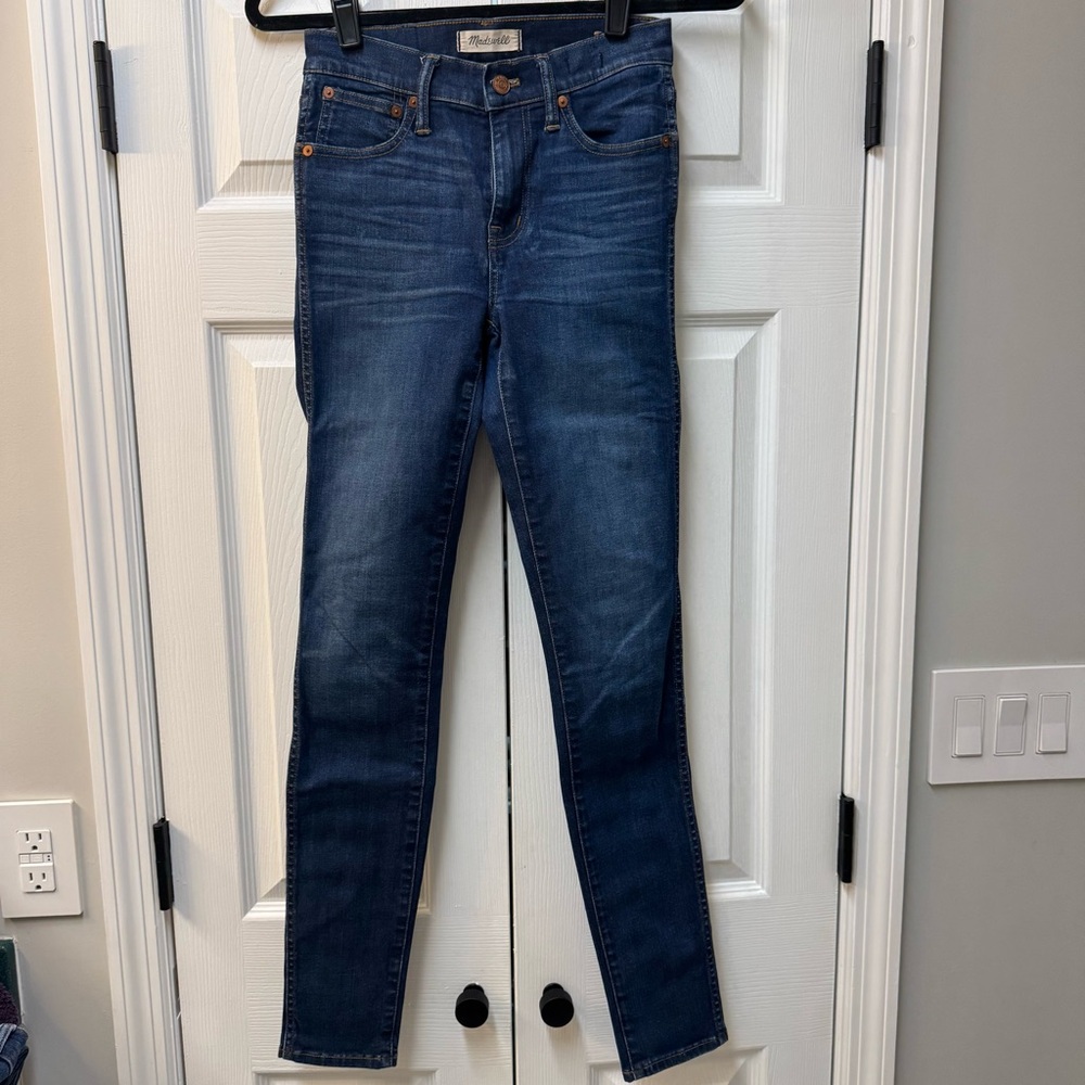 Madewell 9” rise skinny jeans